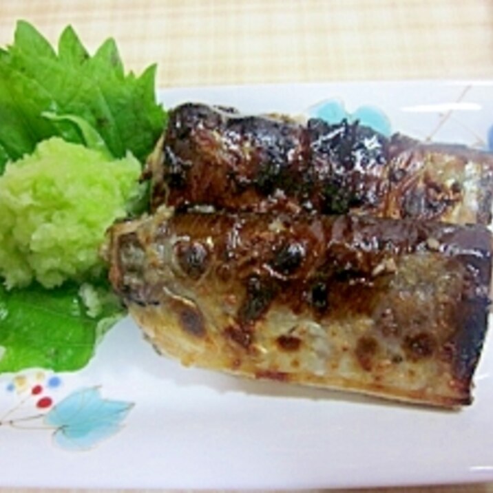 シンプルに~さんまの塩麹焼き